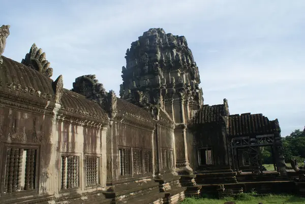 Angkor Wat is een hindoetempel in Cambodja — Stockfoto