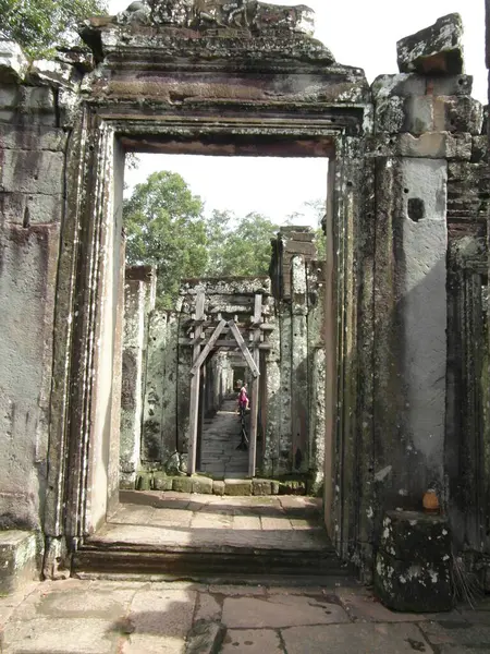 Ангкор-Ват - индуистский храм в Камбодже — стоковое фото