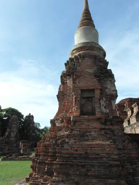 Ayutthaya, Tayland 'da antik bir şehirdir. — Stok fotoğraf