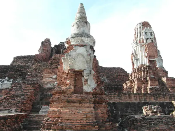 Ayutthaya ist eine antike Stadt in Thailand — Stockfoto