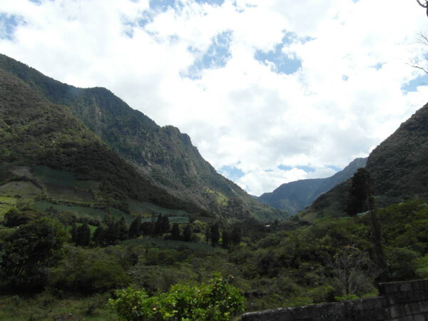 Banos is a city in Ecuador, South America