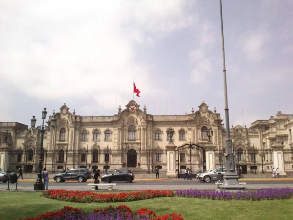A impressionante metrópole de Lima, Peru. América do Sul — Fotografia de Stock