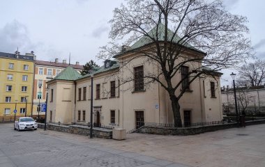 Lublin, Polonya, Doğu Avrupa 'da ünlü bir şehirdir. Harika sokaklar mükemmel korunmuş..