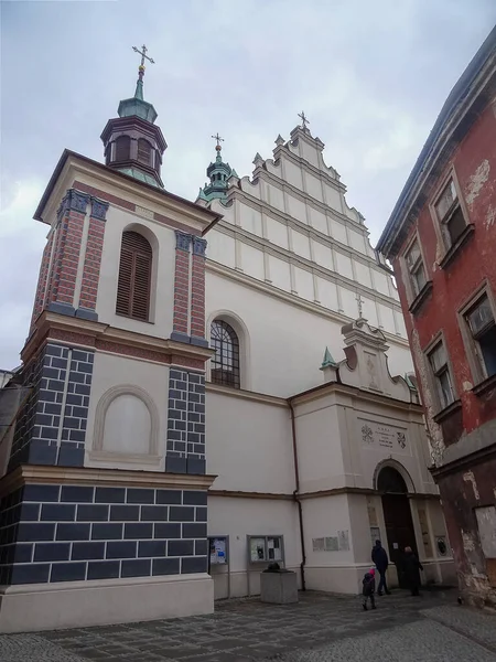 Lublin Famous City Poland Eastern Europe Wonderful Streets Perfectly Preserved — Stock Photo, Image