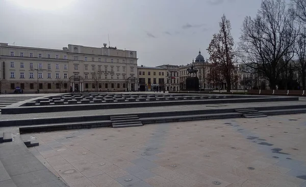 Lublin Een Beroemde Stad Polen Prachtige Straten Zijn Perfect Bewaard — Stockfoto
