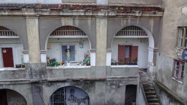 Lublin, Polonya, Doğu Avrupa 'da ünlü bir şehirdir. Harika sokaklar mükemmel korunmuş..