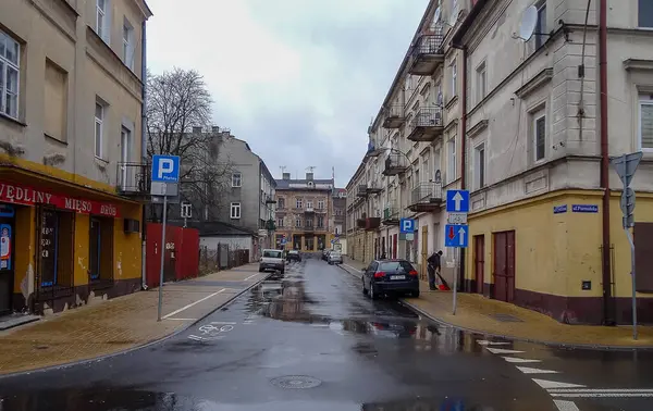 Lublin Híres Város Lengyelországban Kelet Európában Csodálatos Utcák Tökéletesen Megőrződtek — Stock Fotó