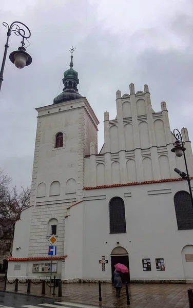 Люблін Відоме Місто Польщі Східна Європа Чудові Вулиці Чудово Збережені — стокове фото