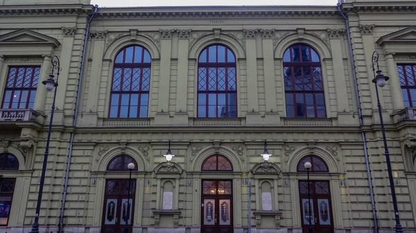 Lublin Ist Eine Berühmte Stadt Polen Osteuropa Wunderbare Straßen Sind — Stockfoto