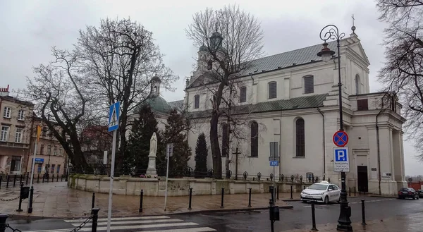 Lublin Jest Znanym Miastem Polsce Europie Wschodniej Wspaniałe Ulice Doskonale — Zdjęcie stockowe