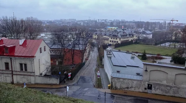 Lublin Een Beroemde Stad Polen Prachtige Straten Zijn Perfect Bewaard — Stockfoto