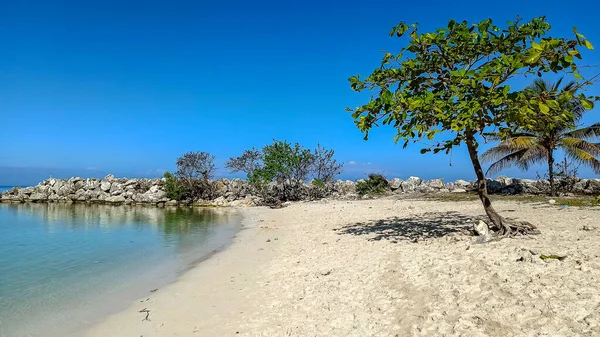 Impresionante Mar Caribe Norte Jamaica Montego Bay Colores Brillantes Relajación — Foto de Stock