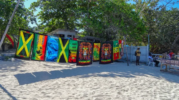 Centro Turístico Jamaicano Negril Viaje Caribe Playa Millas —  Fotos de Stock