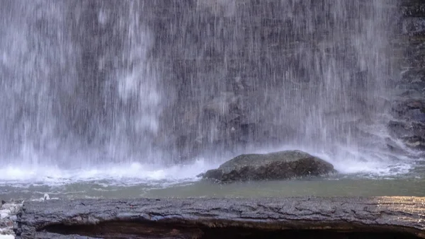 Cascate Nella Città Canadese Hamilton Ontario Incredibile Foresta Clima Invernale — Foto Stock