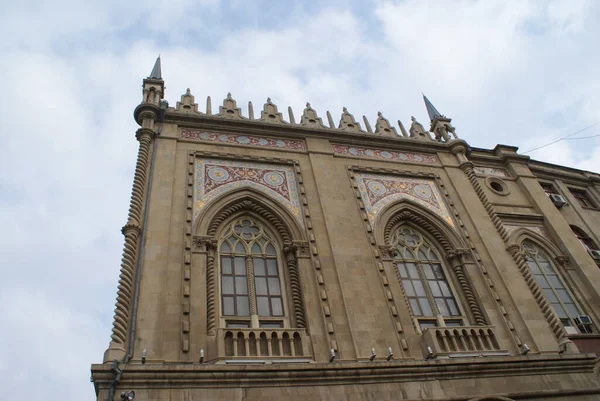 Azerbaijan Country Original Culture Long History Beautiful Buildings Bright Streets — Stock Photo, Image