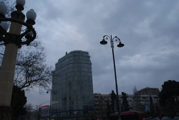 Azerbaijão País Com Uma Cultura Original Uma Longa História Edifícios — Fotografia de Stock