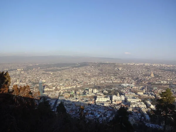 Tiflis Una Ciudad Muy Hermosa Con Una Historia Antigua Hay — Foto de Stock