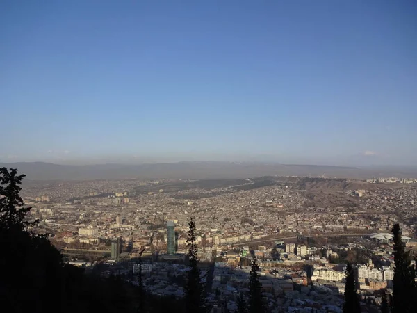 Tiflis Una Ciudad Muy Hermosa Con Una Historia Antigua Hay — Foto de Stock