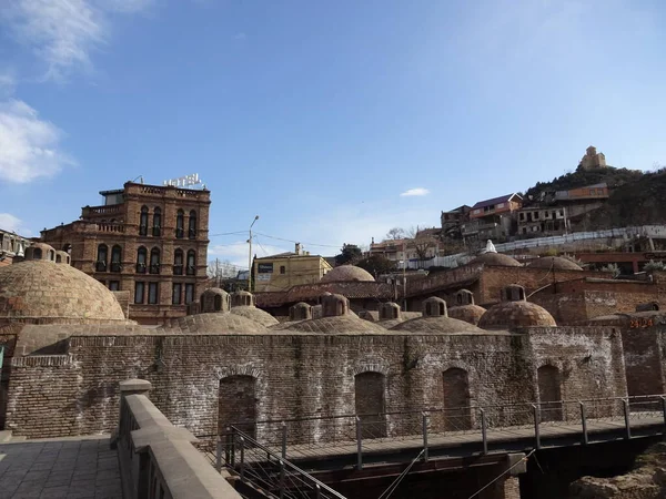 Tbilissi Est Une Très Belle Ville Avec Une Histoire Ancienne — Photo