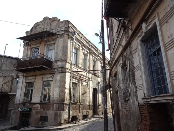 Tiflis Una Ciudad Muy Hermosa Con Una Historia Antigua Hay — Foto de Stock