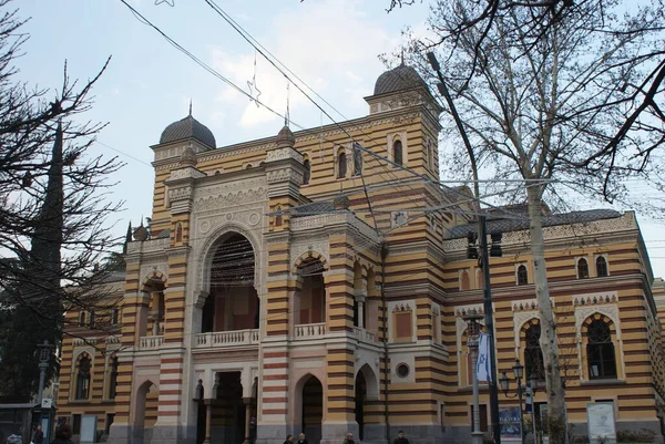 Tiflis Çok Güzel Bir Şehirdir Çok Eski Bir Tarihi Vardır — Stok fotoğraf