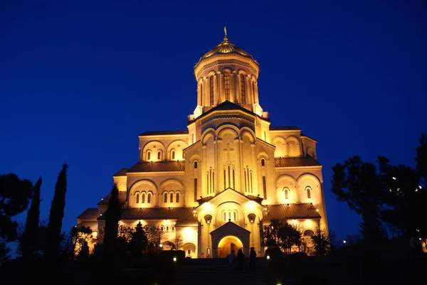 Tiflis Una Ciudad Muy Hermosa Con Una Historia Antigua Hay — Foto de Stock