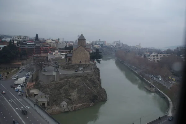 Tiflis Una Ciudad Muy Hermosa Con Una Historia Antigua Hay — Foto de Stock