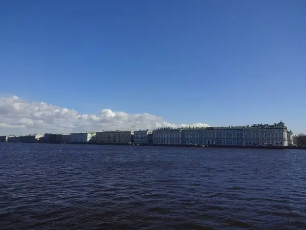 Prachtige Architectuur Van Petersburg Voormalig Leningrad Een Zonnige Dag Prachtige — Stockfoto