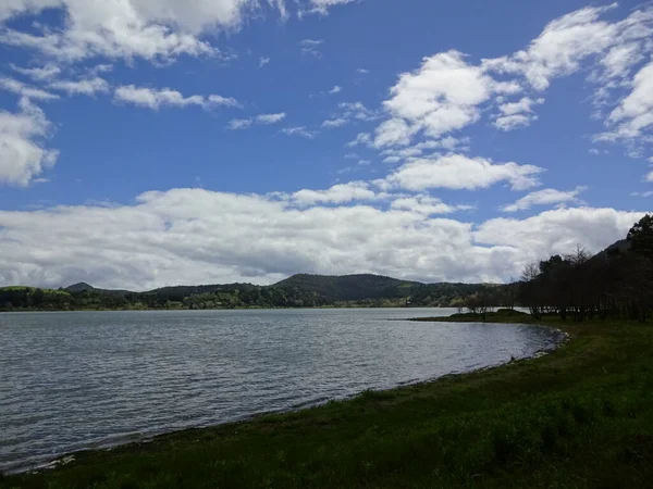Lac Furnash Est Joyau Des Açores Belle Nature Eau Merveilleuse — Photo