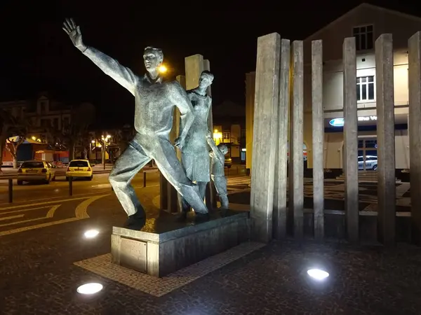 Azoren Een Geweldige Plek Verblijven Hoofdstad Van Het Eiland San — Stockfoto