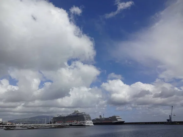 Açores Lugar Incrível Para Ficar Capital Ilha San Miguel Cidade — Fotografia de Stock