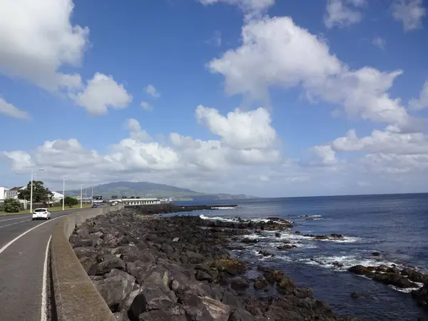 Azores Lugar Increíble Para Quedarse Capital Isla San Miguel Ciudad —  Fotos de Stock