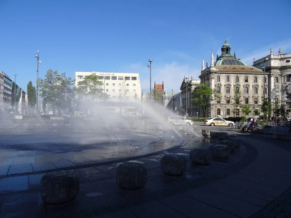 München Gyönyörű Német Városa Csodálatos Épületek Főtér Hihetetlen Hangulat — Stock Fotó