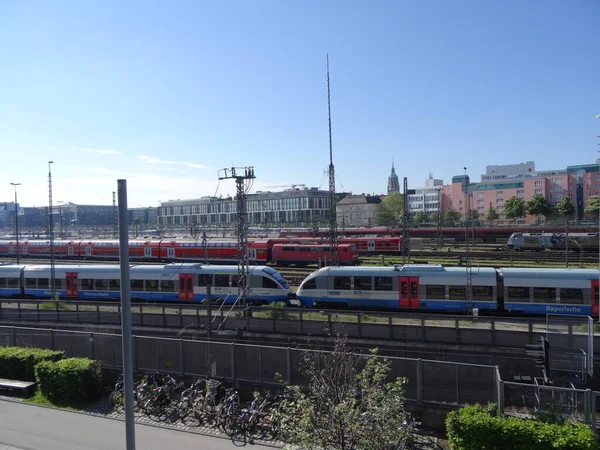 München is een stad in Duitsland met prachtige architectuur — Stockfoto