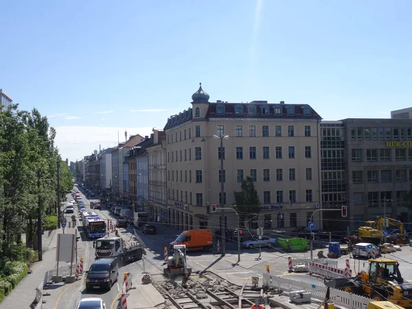 München ist eine Stadt in Deutschland mit atemberaubender Architektur — Stockfoto