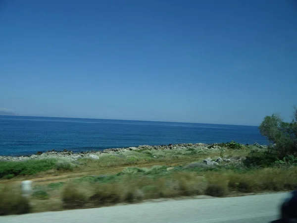 Kreta Eiland Zijn Prachtige Strand Kretenzische Zee Prachtige Natuur Leuke — Stockfoto