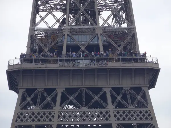 Downtown Paris Famous Landmarks Eiffel Tower Classy Views — Stock Photo, Image