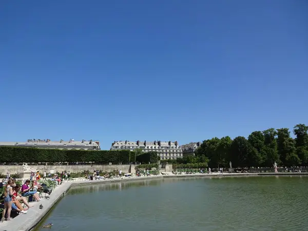 Paříž Nádherná Procházka Vincennes Forest Tuileries Champs Elysees — Stock fotografie