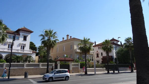 Salou Velmi Cool Město Pobřeží Costa Dorada Španělsku Dispozici Jsou — Stock fotografie