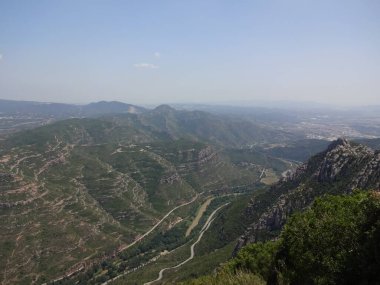 Montserrat harika bir yer. Bu çok eski bir kültür ve çok güzel bir doğa. Katalonya, İspanya. Harika bir yolculuk.