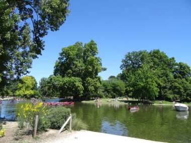 Paris çok güzel. Vincennes Ormanı, Tuileries ve Champ-elysees 'de yürüyün.