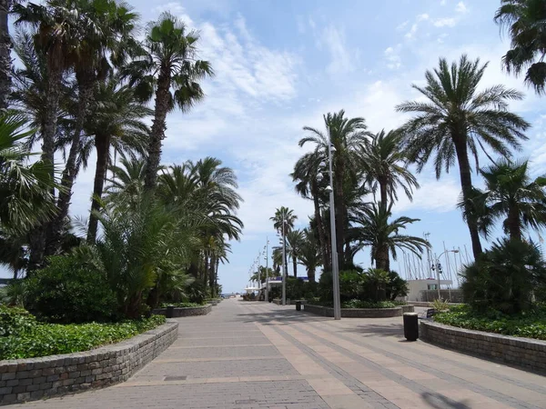 Salou Ist Eine Sehr Coole Stadt Der Costa Dorada Spanien — Stockfoto