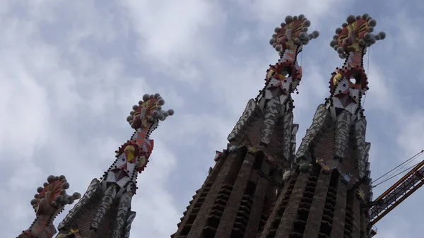 Capital Catalonia Barcelona Amazing Place Gaudi Magnificent Architecture Walks Center — Stock Photo, Image