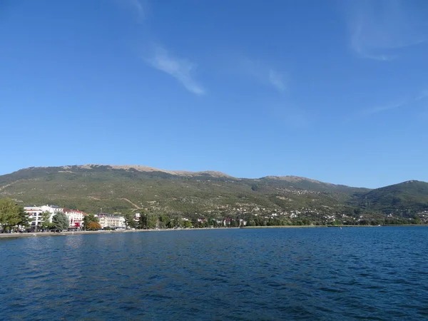 Antigua República Yugoslava Macedonia Ohrid Lugar Maravilloso Para Turismo Histórico —  Fotos de Stock