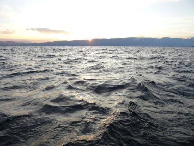 Eski Yugoslav Makedonya Cumhuriyeti, Ohri. Tarihi ve aktif turizm için harika bir yer. Ohri Gölü