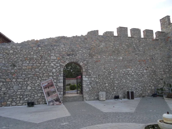 Ehemalige Jugoslawische Republik Mazedonien Ohrid Ein Wunderbarer Ort Für Historischen — Stockfoto