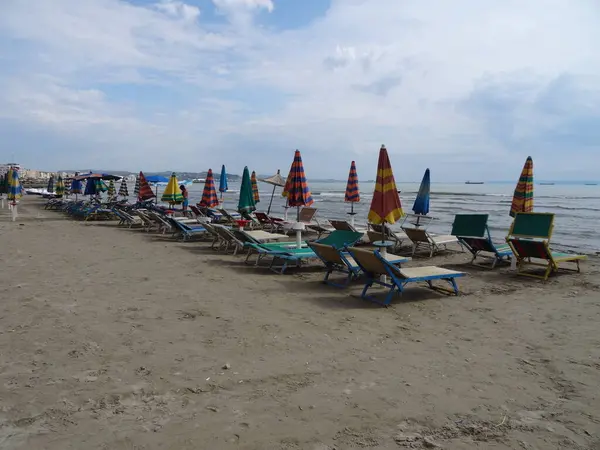 Adriatische Zee Durres Stad Republiek Albanië — Stockfoto