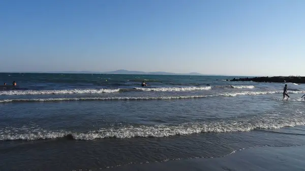 Bulgarien Ist Ein Wunderbares Preiswertes Land Für Einen Strandurlaub Pomorie — Stockfoto