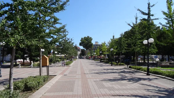 Bulgaria País Maravilloso Barato Para Unas Vacaciones Playa Pomorie Destino —  Fotos de Stock