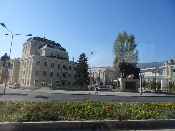 Macédoine Nord Est Pays Magnifique Hospitalier Couleur Balkanique Architecture Insolite — Photo